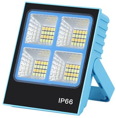 Générique Lumière Solaire D'Intérieur - Éclairage Extérieur Solaire Rechargeable - Projecteur LED Étanche IP66 Portable pour Camping Jardin Balcon Cabane Garage Terrasse Maison Tente Nuit