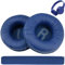 Cuscinetti di Ricambio per JBL Cuffie, 1 Paio Cuscinetti Cuffie e 1 Archetto di Ricambio per JBL Tune600 T500BT T450 T450BT JR300BT con Memory Foam, 70mm (Blu)