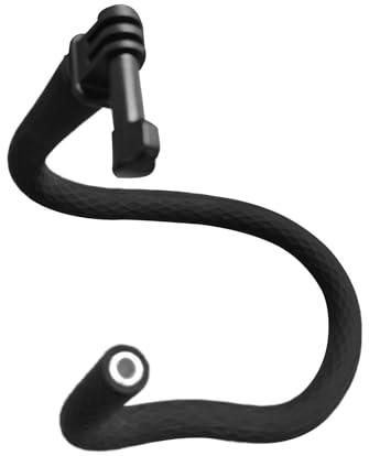 Yechiry Montare la Fotocamera Flessibile Fotocamera d'azione, Supporto Flessibile Portatile da 20 Pollici con Supporto per Morsetti Telefonici per Fotografia, Videografia e Avventure all'aperto