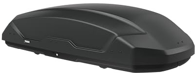 Thule Pulse 2 Aerodynamic roof Mounted Box, Size M, 14 cu ft, Dual-Sided Opening with Locks, Tool-Free Install, for SUVs, Trucks, Cars, EVs