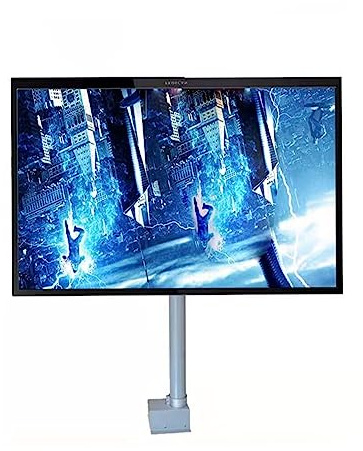 Telescopic Electric Tv Lift - Motorized Ceiling Tv Mount, Tv Wall Mount, Adjustable Ceiling Tv Mount Bracket, With Remote Control, Fits 26-70 Inch Low Profile Tvs,40cm