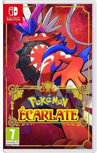 Born To Vape presente Pokemon Ecarlate Nintendo Switch - Jeu Version Française et son sticker BTV exclusif collectionnable