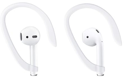 Ear Hooks Ear Hook for AirPods 1 AirPods 2 AirPods 3 AirPods Pro/Pro 2, Sports Activity Headset Ear Hooks for Apple AirPods 1 AirPods 2 AirPods 3 AirPods Pro/Pro 2-White