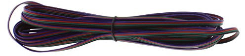 RGB Extension Cable, Ribbon Cable for RGB LED Strip SMD5050 from 5 to 50 Metres, 10 Metres