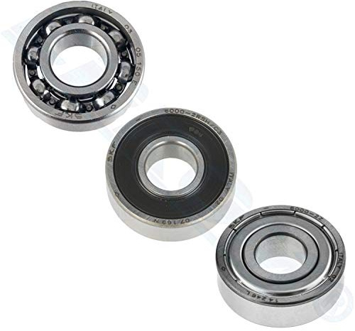 SKF Kugellager (SKF Explorer) Rillenkugellager einreihig 6205 2RS 2RSH + C3 = mit beidseitiger Kunststoffdichtung + C3 erhöhte Lagerluft