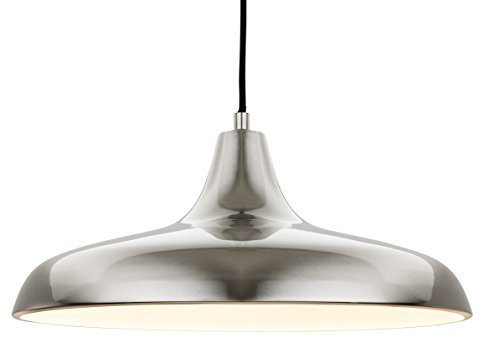 Firstlight Curtis Pendant, Brushed Steel