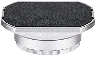 JJC LH JX100FII Zonnekap Zilver