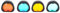 For Mini 90 Neo Classic Filter - Lens Filters 4 Colors Instant Camera Colored Lens Filters Set For Mini 90