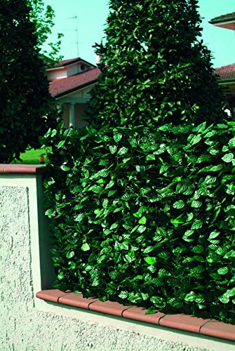 Linea Garden Friend PVC-Zaun mit Laubblättern H. 150 L. 2000 cm