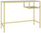 vidaXL Bureau d'Ordinateur Table d'Ordinateur Informatique Bureau d'Ecriture Table de Bureau à Domicile Marbre Noir 100x36x74 cm Verre Trempé