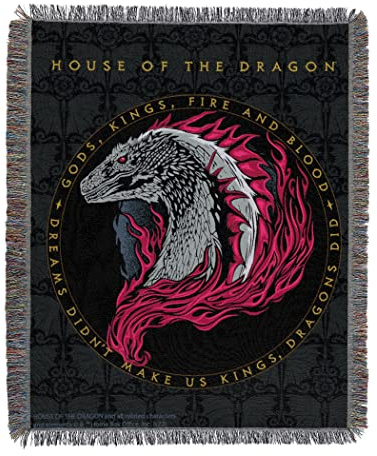 Northwest House of The Dragon Wandteppich, gewebt, 121,9 x 152,4 cm, Pursuit of Legacy