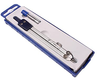 luckxuan Zirkel Set Neue Kompasse Hohe Präzision Professionelle Metallkompaß Zeichnung Set mit Bleistift-Blei-Kompasszeichnungs-Set Geometriezirkel