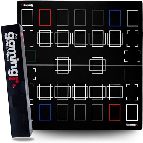 The Gaming Mat Company YuGiOh Playmat for 2 Players - Master 4 TCG Mat With Banish Zone & Extra Deck - Large Game Mat for Yu-Gi-Oh Card Gaming Table