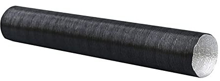 ihreesy Flexibel Kaltluftschlauch Auto Ansaugschlauch, Universelle Auto-Luftansaugschlauch Ansaugrohr Lufteinlassschlauch Flexschlauch Luftansaugrohr,2m x 25mm