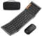 ProtoArc Foldable Keyboard and Mouse, XKM01 Portable Bluetooth Folding Keyboard Mouse Combo for Travel, 2.4G+Dual Bluetooth, Full-Size Rechargeable, QWERTY UK Layout