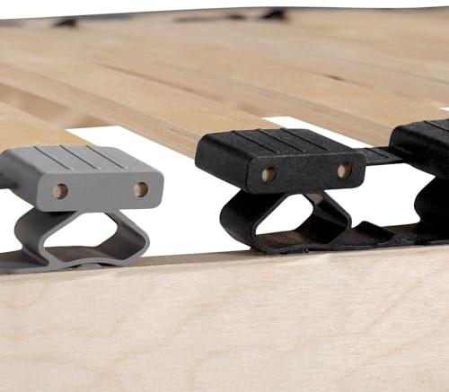 Stabiler Lattenrost 80x200, Lattenrahmen aus Buche, 28 Latten, 7 Komfortzone, Federholzrahmen Made in Germany, Lattenrost starr, Lattenrahmen 80x200 hohe Traglast bis 150Kg
