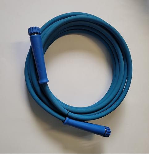 HD-Schlauch – Hochdruckschlauch - 2-Draht-Schlauch (2SC) – beiderseits M22x1,5 (Waschgerätenippel) max. 400 bar - DN8 - passend für Kränzle, für Kärcher in 10m, 15m, 20m Lebensmittelausführung (10 m)