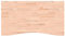 vidaXL Schreibtischplatte, Tischplatte mit 4 abgerundeten Ecken, Arbeitsplatte Platte für Schreibtisch Esstisch, Holzplatte Bürotischplatte, 110x(55-60) x2,5 cm Massivholz Buche