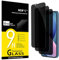 NEW'C 3 Pack Privacy for iPhone 13 Mini Screen Protector (5.4), Enhanced 28-Degree Privacy Angle, Ultra Durable 9H Hardness, Bubble-Free