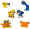 Ruben & Compagnie - 2 Figurines - Ruben & Benji avec 2 Outils de Chantier Et Accessoires De Construction - Figurine Pat Patrouille À Collectionner - Pat Patrouille Jouet - Jouet Enfant 3 Ans Et +