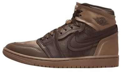 Nike Women's Air Jordan 1 High 'Method of Make' Sneaker, Archaeo Brown/Cacao Wow/Baroque Brown/Earth, 4.5 UK