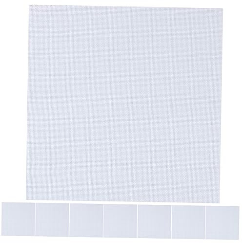 TOPPERFUN 8piezas Tela De Punto De Cruz Rejilla Kit De Para Bordar Para Manualidades