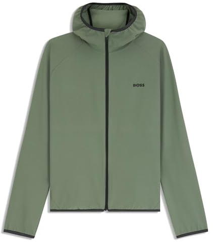 BOSS Men's L_Commuter Outerw_Jacket_Fp, Open Green, 5XL