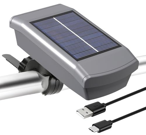 Solar/USB-C Rechargeable Grill Light for Blackstone Weber Grills, LED Work Light Tool Gifts for Men Him Dad, 360° Rotation Auto On/Off Heat-Resistant Grill Lights for Outdoor Grill BBQ Accessories