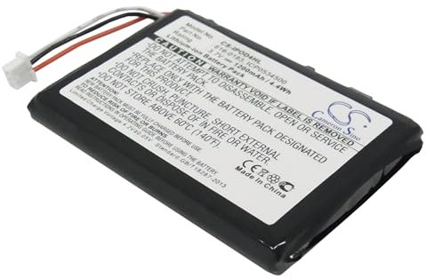 Cameron Sino CS New Replacement Battery for A1059, A1099, iPod 4th Generatio, iPod 4th Generation, Photo M9830*/A 60GB (1200mAh) 616-0183, 616-0206, 616-0215, AW4701218074, ICP0534500