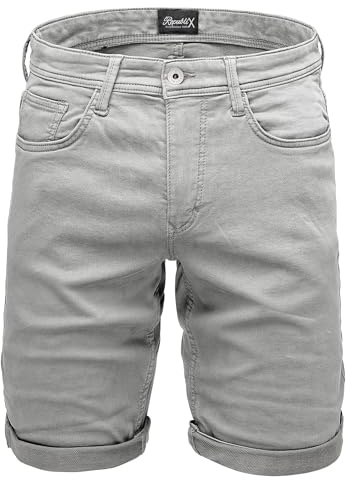 REPUBLIX Herren Jeans Short Männer Kurze Bermuda Hose Regular Fit R7039