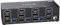 ESKEVE Commutateur KVM 3 moniteurs 3 ordinateurs 8K @ 60Hz 4K @ 144Hz, commutateur KVM triple moniteur pour 3 ordinateurs partageant 3 moniteurs et 4 périphériques USB 3.0, avec adaptateur