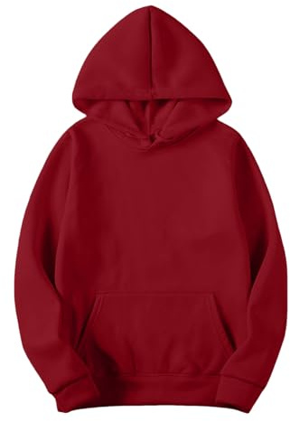 Generisch Sweat à capuche pour femme - Bleu clair - Pull à capuche - En velours artificiel - Manches longues - Avec poches - Tenue d'hiver - Vêtements - Pantalon de jogging