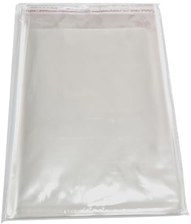 RIVERMEDIA DVD Wrapping Sleeves – Standard 14 mm Clear Over-Wrap Covers for Standard DVD Cases (Multiple Pack (500)