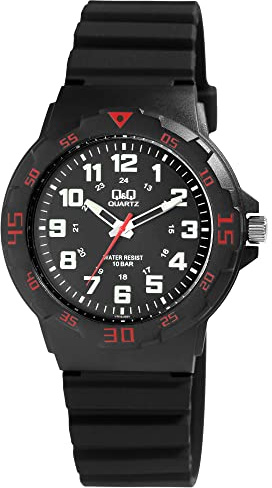 Q&Q Man Clock VR18J006Y (Ø 43 mm)