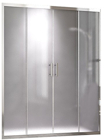 Paroi de douche PdM_FRONTAL Point (translucide) 2+2 (180 cm)