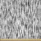 ABAKUHAUS Abstrakt Microfaser Stoff als Meterware, Skandinavische Greyscale, Deko Basteln Polsterstoff Textilien, 2M (230x200cm), Weiß Schwarz Grau