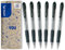 PILOT Super Grip, Kugelschreiber, 6er Set in M (Schwarz)