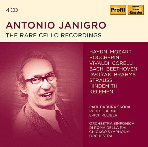 Janigro: The Rare Cello Recordings / Haydn: Cello Concerto No.2, Mozart: Divertimento, R. Strauss: Don Quixote op. 35, Cello-Konzerte von Boccherini, Dvorak, Corelli etc