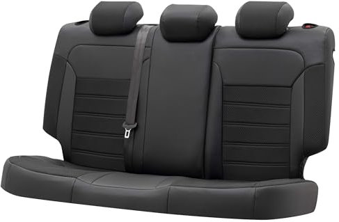 Walser Passform-Sitzbezug Aversa, Schonbezug für Audi A3 2012-Heute, 1 Rücksitzbankbezug Sportsitze