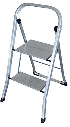 Altipesa- Escalerilla Aluminio - 2 Peldaños