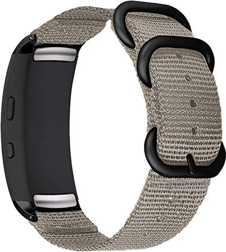 Shieranlee Compatible con Samsung Gear Fit 2 Band/Gear Fit 2 PRO Cinturino,Morbido Ricambio Sportivi Nylon Band con Chiusura Regolabile Compatible con Samsung Gear Fit 2 PRO/Gear Fit 2