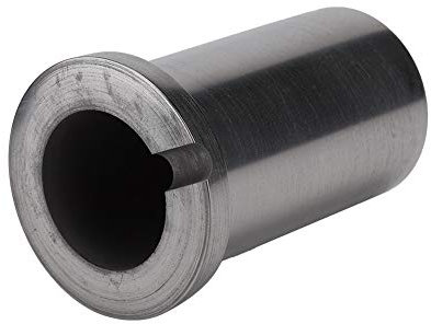 1 Kg Résistant à L'oxydation à Haute Température de Fonte Creuset en Graphite Fonderie Argile Creusets en Graphite Four à Tasse Noire pour Or Argent Cuivre Laiton