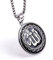 HCMA New Gold/Silber Farbe Titan Stahl Arabisch Islamisch Gott Allah Anhänger Halskette Muslimische Männer Charm Jewelr