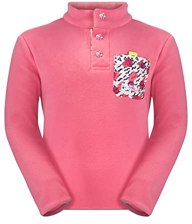 Jack Wolfskin Villi Button Fleece K Sweater Fille (Lot de 1)