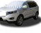 FFOCUS Windschutzscheibenabdeckung Auto für Benz E Class (4door) W210 1996-2002,Verdickte Faltbare Frontscheibenabdeckun Schneedecke Zubehör,A1-Silver