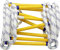 MXITA Escalera Suave Escalera de Cuerda for Incendios, Escalera Extensible de Emergencia, Escalera ignífuga con pasamanos, despliegue rápido y Uso fácil Escalera de Cuerda (Size : 3m/9.8ft)