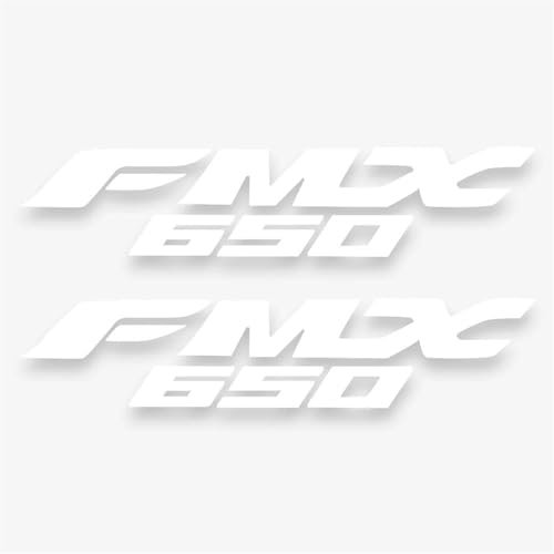 GIBOH Motorradaufkleber Für Honda FMX 650 2005-2007 Motorradaufkleber Aufkleber Zubehör Aufkleber (Color : Silver)