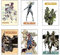 Ouroboros Art & Design MGS – Metal Gear Solid Poster Gaming Room Decor – Solid Snake – Liquid Snake – Meryl Silverburgh – 6 Stück – 20,3 x 30,5 cm – ungerahmt