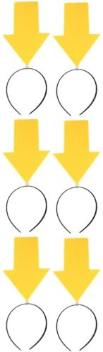 Veemoon 6 Stück -Stirnband Lustige Haarreifen Kreatives Party-Stirnband Universelles Halloween- Karnevals- Kopfdekoration Für Festival Geburtstag Zubehör