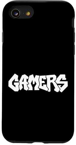 Hülle für iPhone SE (2020) / 7 / 8 Videospiel Spieler Gamer Graffiti Text Geschenk Männer Frauen Kinder